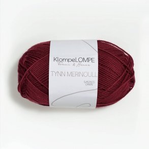 KlompeLOMPE - Tynn Merinoull Fv. 4236 Dyb Julerd