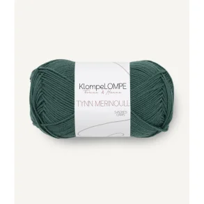 KlompeLOMPE - Tynn Merinoull Fv. 7271 Ssmaragd