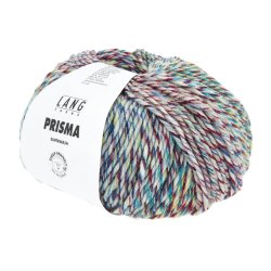 Lang Yarns - Prisma Fv. 01 Gr�n/Burgunder/Bl� Multi