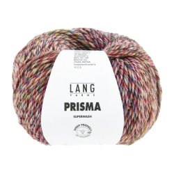 Lang Yarns - Prisma Fv. 05 R�d/Brunorange/Lilla Multi