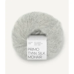Sandnes - Primo Tynn Silk Mohair Fv. 1022 Lys Grmeleret