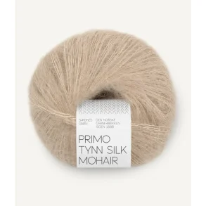 Sandnes - Primo Tynn Silk Mohair Fv. 3021 Lys beige