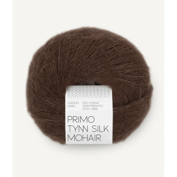 Sandnes - Primo Tynn Silk Mohair Fv. 3091 Cacao Nibs