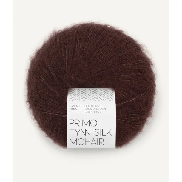 Sandnes - Primo Tynn Silk Mohair Fv. 4381 Dark Fudge