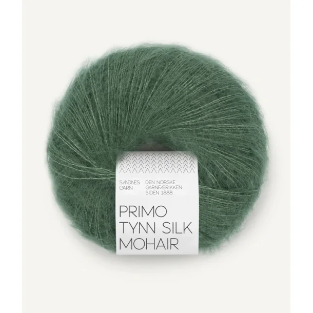 Sandnes - Primo Tynn Silk Mohair Fv. 8073 Elm Green 