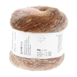 Lang Yarns - Galaxy Fv. 01 Brun/Beige/Rust Multi