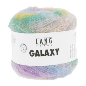 Lang Yarns - Galaxy Fv. 02 Bl�/Lilla/Gr�n Multi