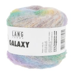 Lang Yarns - Galaxy Fv. 02 Bl�/Lilla/Gr�n Multi
