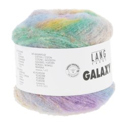 Lang Yarns - Galaxy Fv. 02 Bl�/Lilla/Gr�n Multi