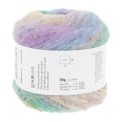 Lang Yarns - Galaxy Fv. 02 Bl�/Lilla/Gr�n Multi
