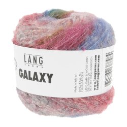 Lang Yarns - Galaxy Fv. 03 Bl�/R�d/Pink Multi