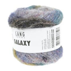 Lang Yarns - Galaxy Fv. 04 Gr�/Bl�/Gul Multi