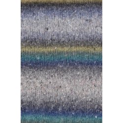 Lang Yarns - Galaxy Fv. 04 Gr�/Bl�/Gul Multi