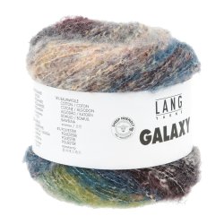 Lang Yarns - Galaxy Fv. 06 Sort/Gr�n/Beige Multi