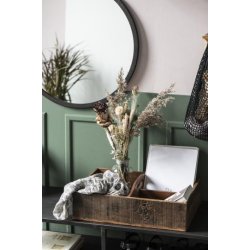 Kasse m/4 rum og hank p� tv�rs UNIKA