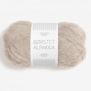 Sandnes - Brstet Alpakka Fv. 3021 Beige  
