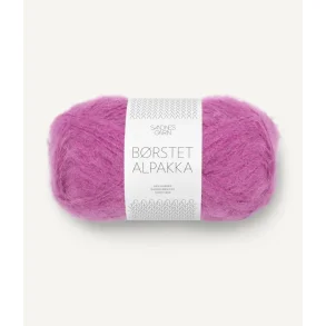 Sandnes - Brstet Alpakka Farve 4628 Magenta