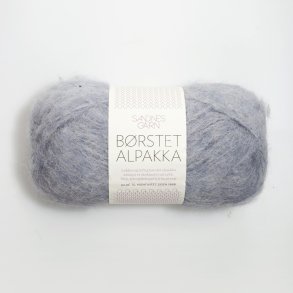 Sandnes - Brstet Alpakka Farve 6220 Lys Blgr