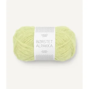 Sandnes - Brstet Alpakka Fv. 9523 Lime Punch. 
