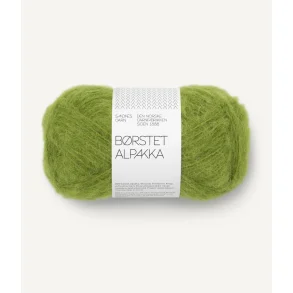 Sandnes - Brstet Alpakka Fv. 9564 Matcha Grn. 
