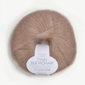 Sandnes - Tynn silk Mohair Fv. 3511 Pudder Rosa