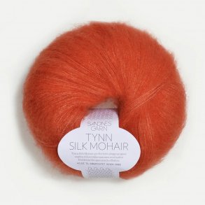 Sandnes - Tynn silk Mohair Fv. 3818 Orange