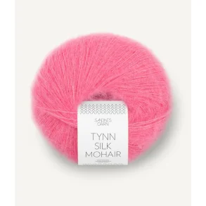 Sandnes - Tynn silk Mohair Fv. 4315 Bubblegum Pink