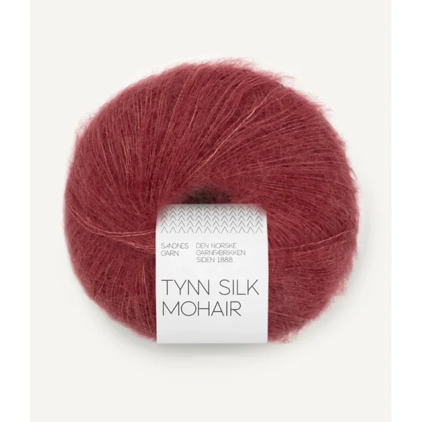 Sandnes - Tynn silk Mohair Fv. 4353 Rustic Rose. 