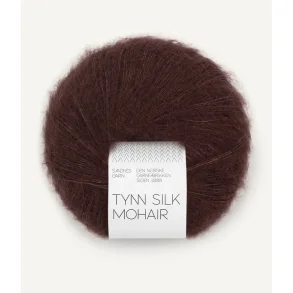 Sandnes - Tynn silk Mohair Fv. 4381 Dark Fudge