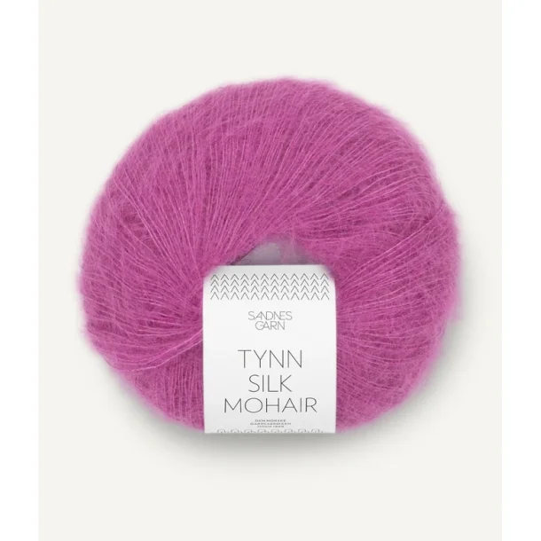 Sandnes - Tynn silk Mohair Fv. 4628 Magenta