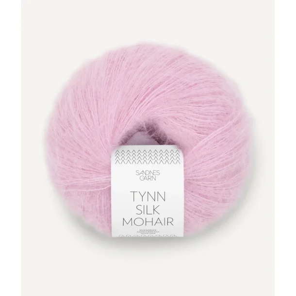 Sandnes - Tynn silk Mohair Fv. 4813 Pink Lillac. 