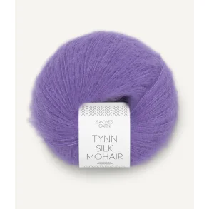 Sandnes - Tynn silk Mohair Farve 5235 Passionsblomst