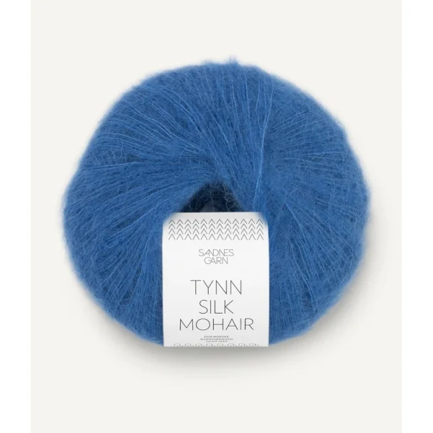 Sandnes - Tynn silk Mohair Fv. 6044 Regatta Bl