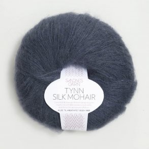 Sandnes - Tynn silk Mohair Fv. 6081 Dyb Bl