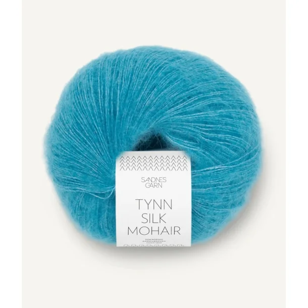 Sandnes - Tynn silk Mohair Fv. 6315 Turkis