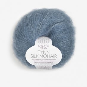 Sandnes - Tynn silk Mohair Farve 6552 Isbl