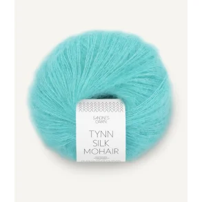Sandnes - Tynn silk Mohair Farve 7213 Bl Turkis