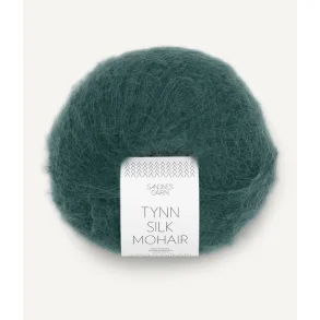 Sandnes - Tynn silk Mohair Farve 7281 Dyb Petrol
