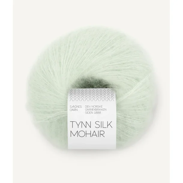 Sandnes - Tynn silk Mohair Fv. 7911 Mint Green. 