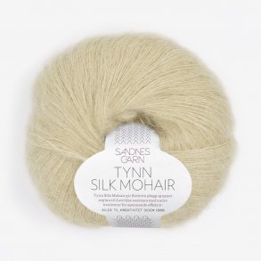 Sandnes - Tynn silk Mohair Farve 9822 Lys Chinos Grn  