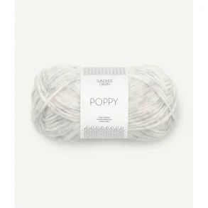 Sandnes - Poppy Fv. 1021 Lys Grmeleret.