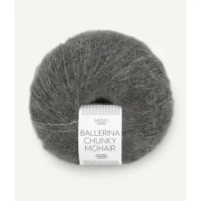 Sandnes - Ballerina Chunky Mohair Fv. 1053 Dark Grey