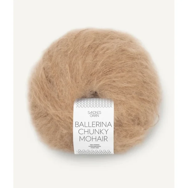 Sandnes - Ballerina Chunky Mohair Fv. 3031 Camel