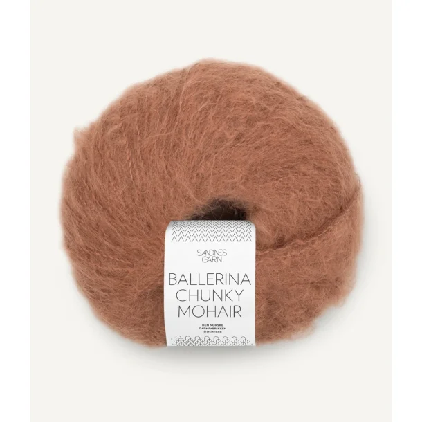 Sandnes - Ballerina Chunky Mohair Fv. 3342 Mocha Mousse