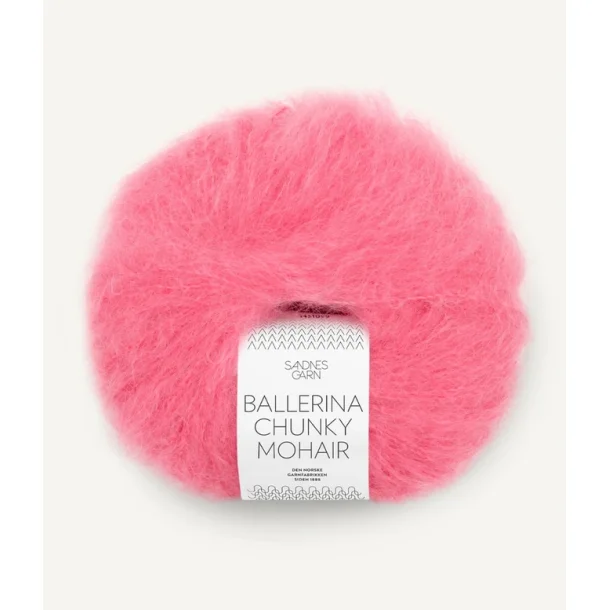 Sandnes - Ballerina Chunky Mohair Fv. 4315 Bubblegum Pink