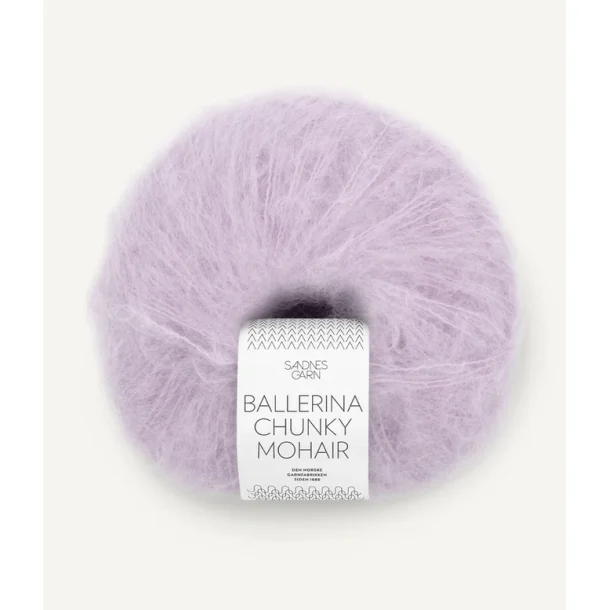 Sandnes - Ballerina Chunky Mohair Fv. 5223 Lavender. 