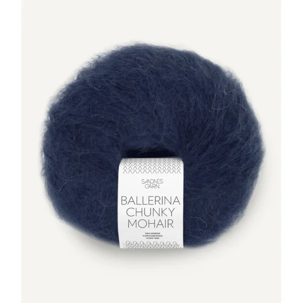 Sandnes - Ballerina Chunky Mohair Fv. 5581 Dyb Marine