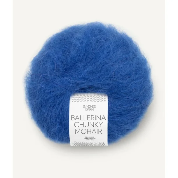 Sandnes - Ballerina Chunky Mohair Fv. 5845 Dazzling Blue