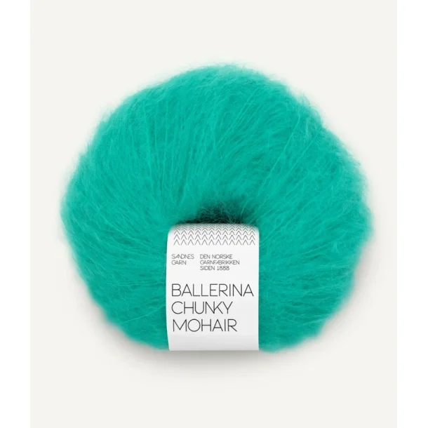 Sandnes - Ballerina Chunky Mohair Fv. 7526 Spactra green