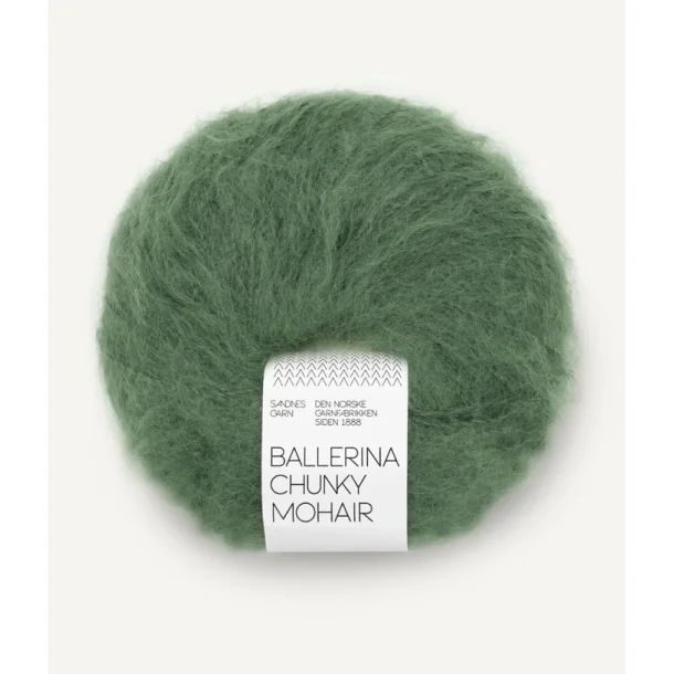 Sandnes - Ballerina Chunky Mohair Fv. 8073 Elm Green